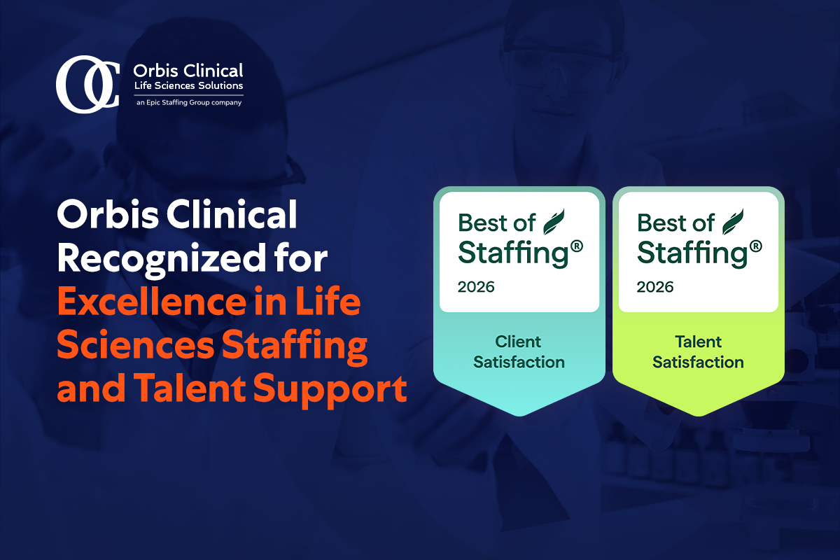 Orbis Clinical Recognized for Excellence in Life Sciences Staffing and Talent Support
